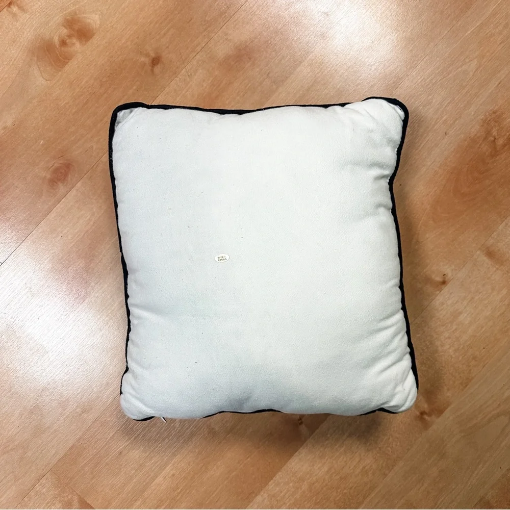 Home | Rae Dunn Black White Red Christmas Holiday Decorative Pillow 14.5 x 14.5”